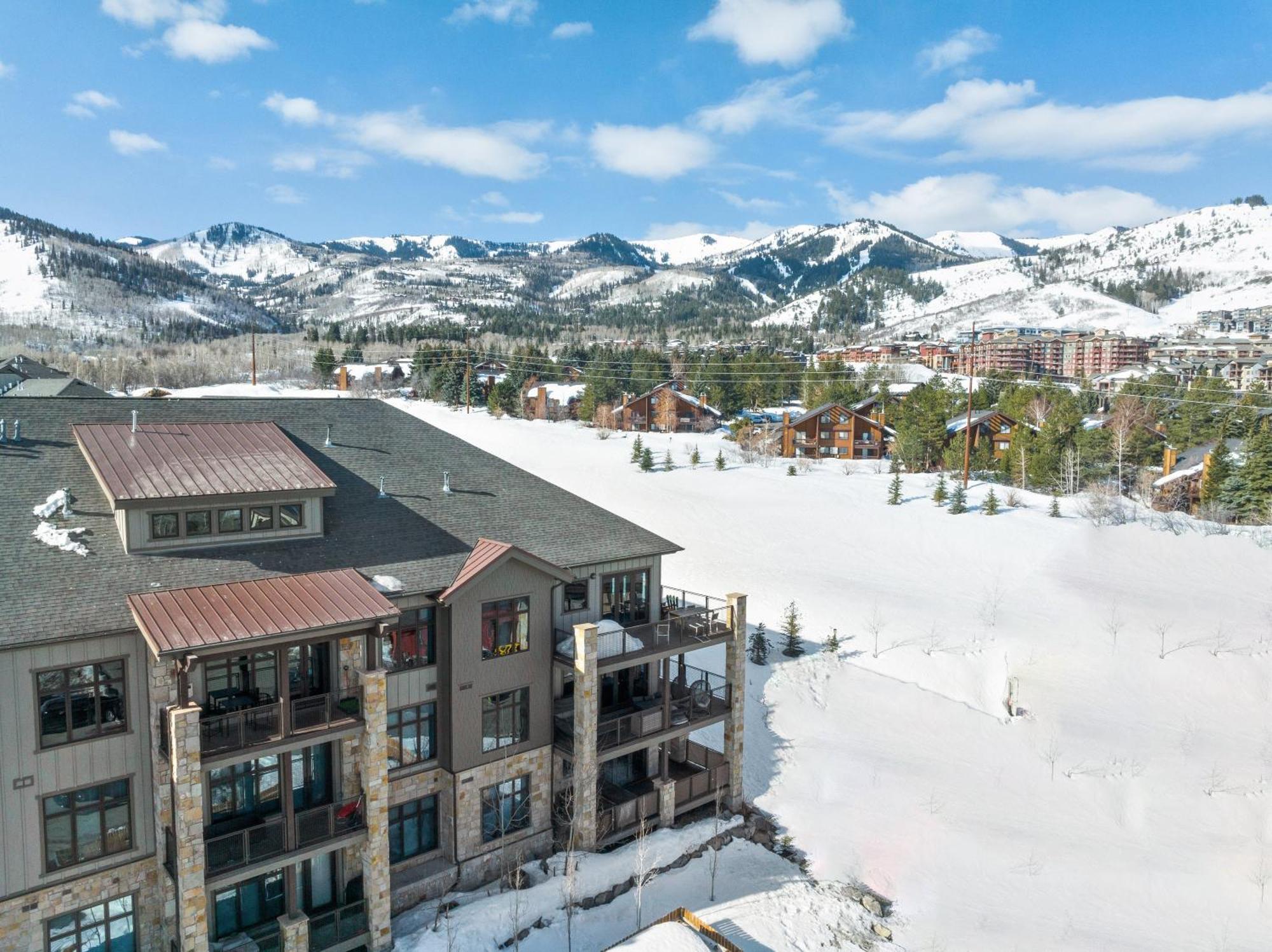 פארק סיטי Blackstone Luxury 2Br, Walk To Skiing At Cabriolet, Mountain View, Shared Pool And Hot Tub, Gym מראה חיצוני תמונה